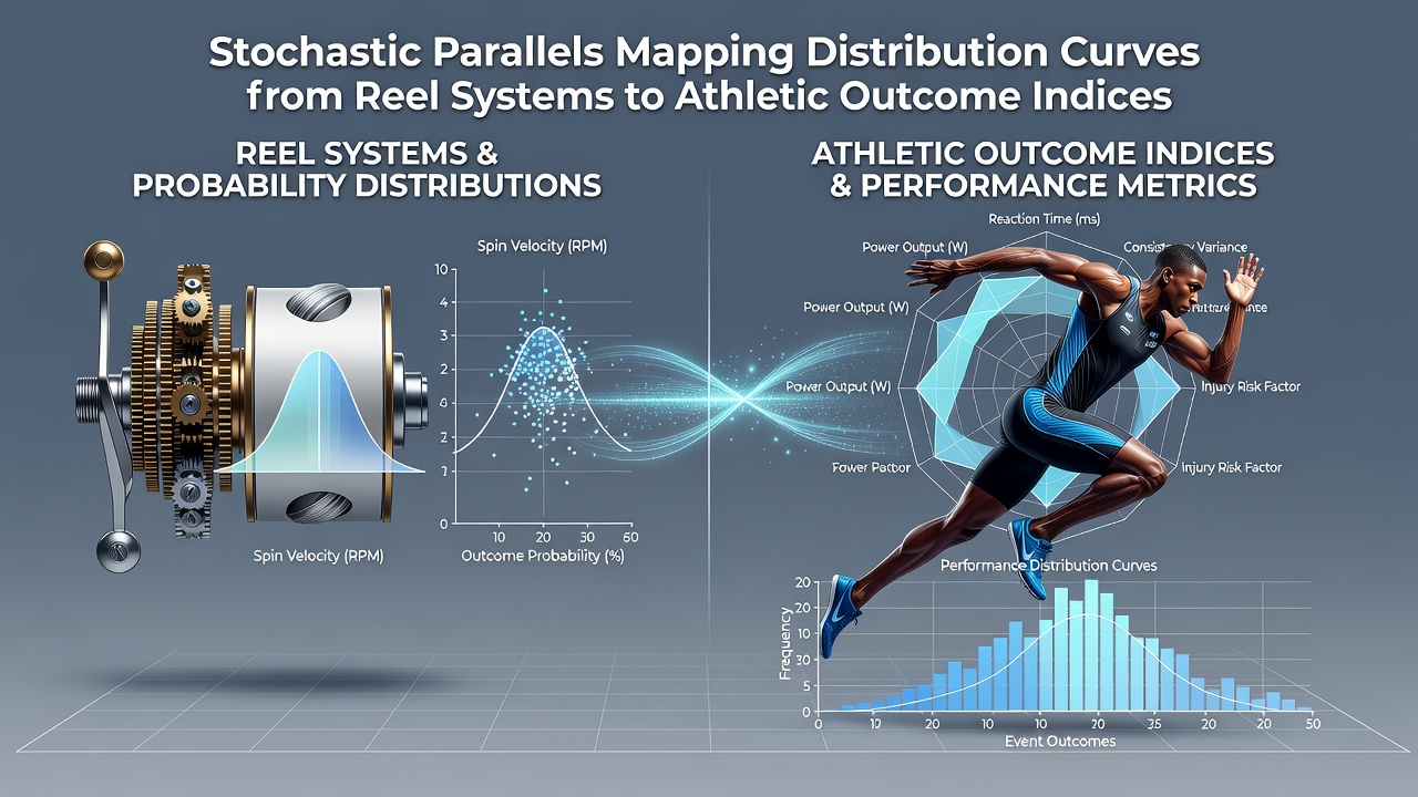 Side-by-side graphs illustrating mapped distribution curves between reel systems and athletic indices